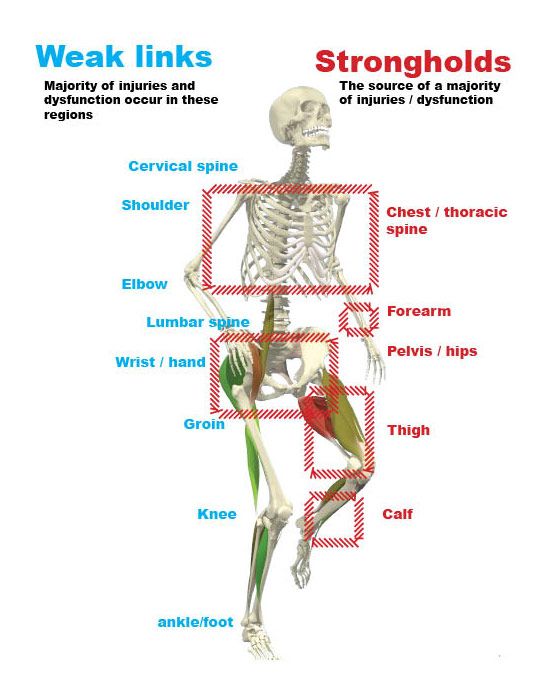 Strongholds: The Source of a Majority of Injuries and Dysfunction